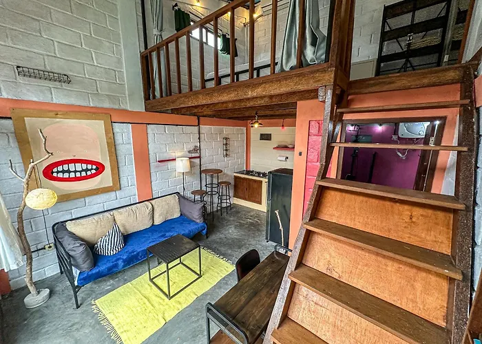 1br Mezzanine Loft With Shared Pool, Fitness And Private Kitchen In * Canggu